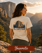 El Capitan Yosemite Vintage Outdoor Adventure T-Shirt
