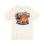 Cancún Sunset Sail Tee — Tropical Beach Vacation T-Shirt