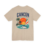 Cancún Mexico Sunset Sail T-Shirt — Beach Vacation Tee