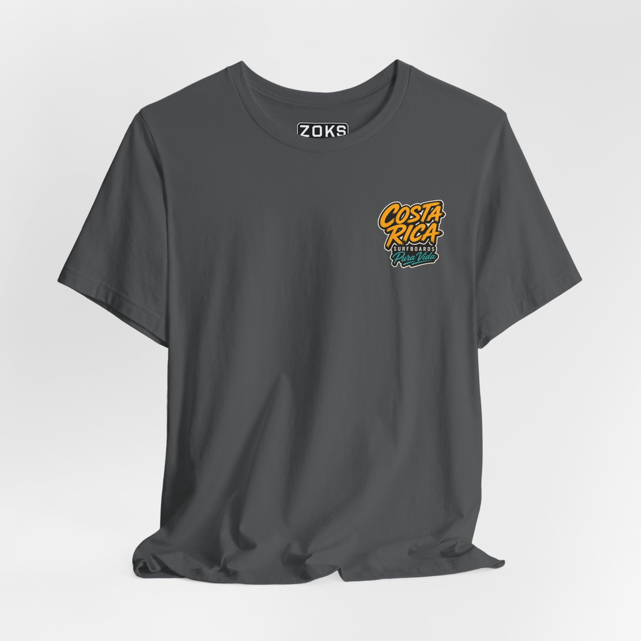 Pura Vida Sloth Beach Costa Rica T-Shirt – Retro Tropical Surf Graphic Tee