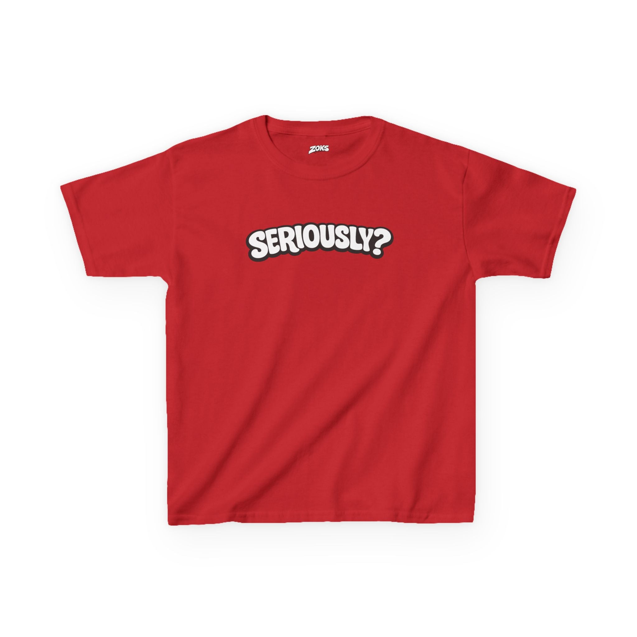 Seriously? Kids Tee — Funny Sassy Graphic T-Shirt for Kids