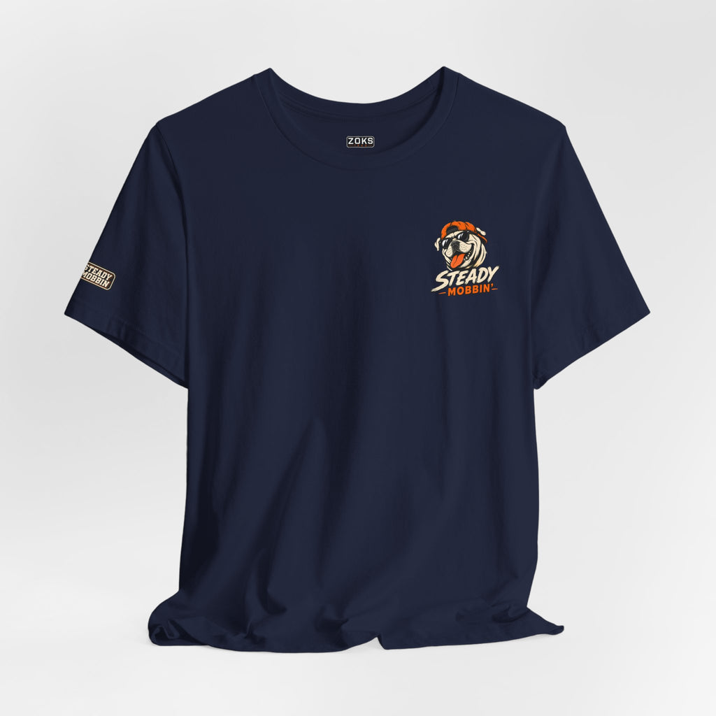 Steady Mobbin’ Bulldog Skateboard T-Shirt