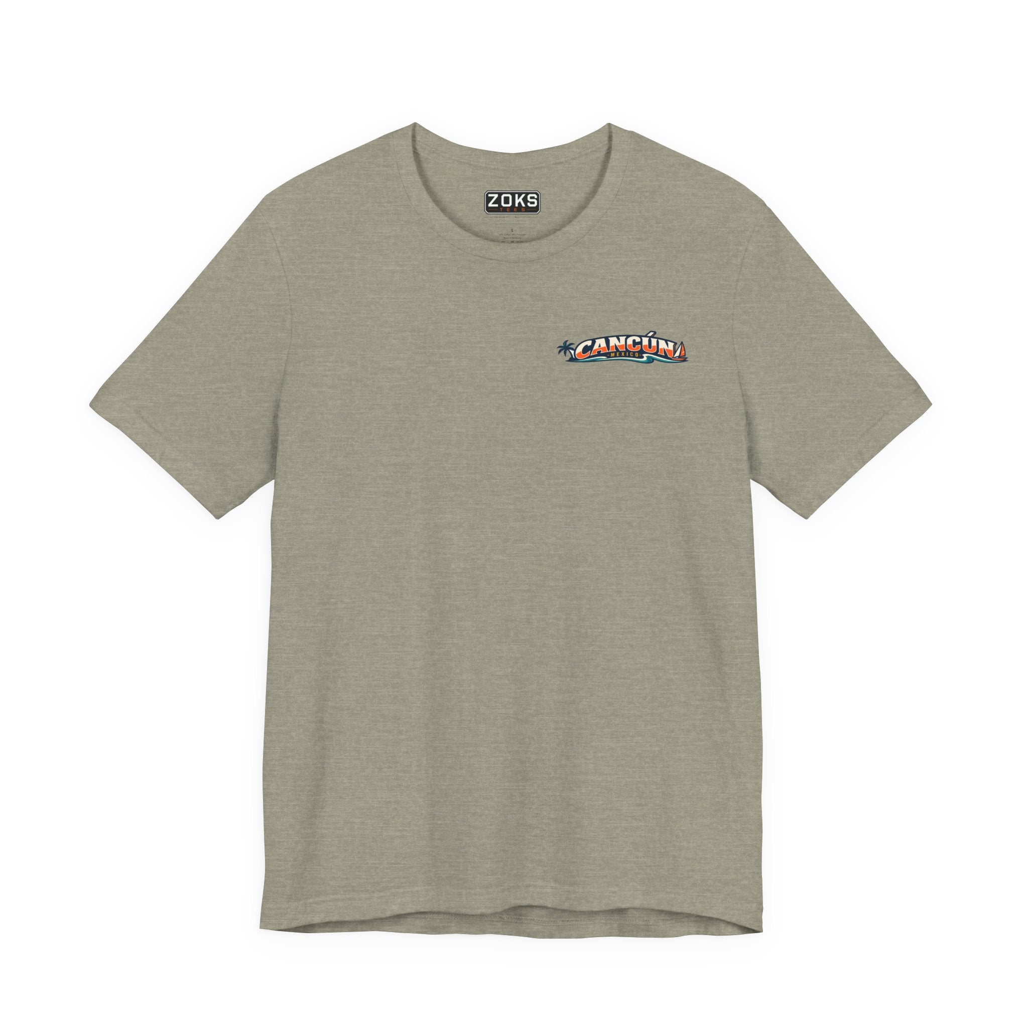 Cancún Sunset Sail Tee — Tropical Beach Vacation T-Shirt