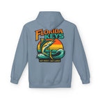 Florida Keys Fishing Hoodie — Key West Key Largo Sunset Marlin Design