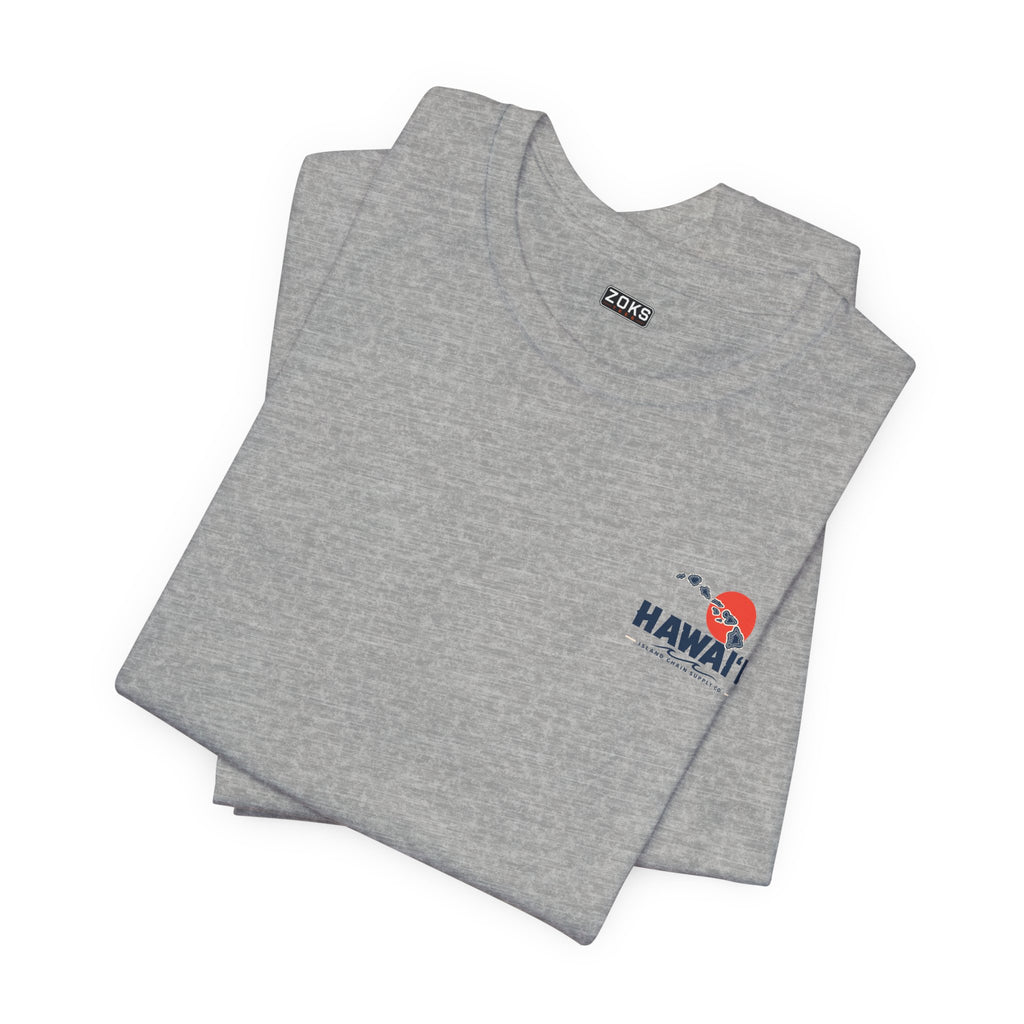 Hawai‘i Island Chain Supply Co. T-Shirt – Vintage Surf Map Graphic