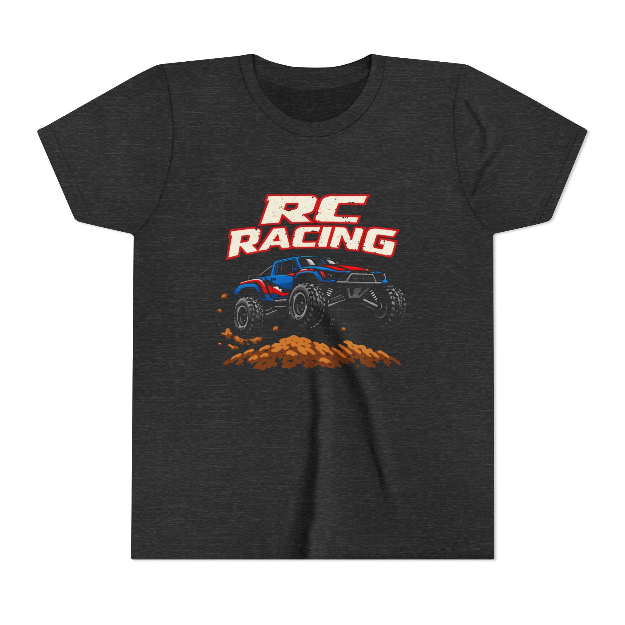 RC Racing Youth Tee — Kid's Remote Control Monster Truck Graphic Shirt