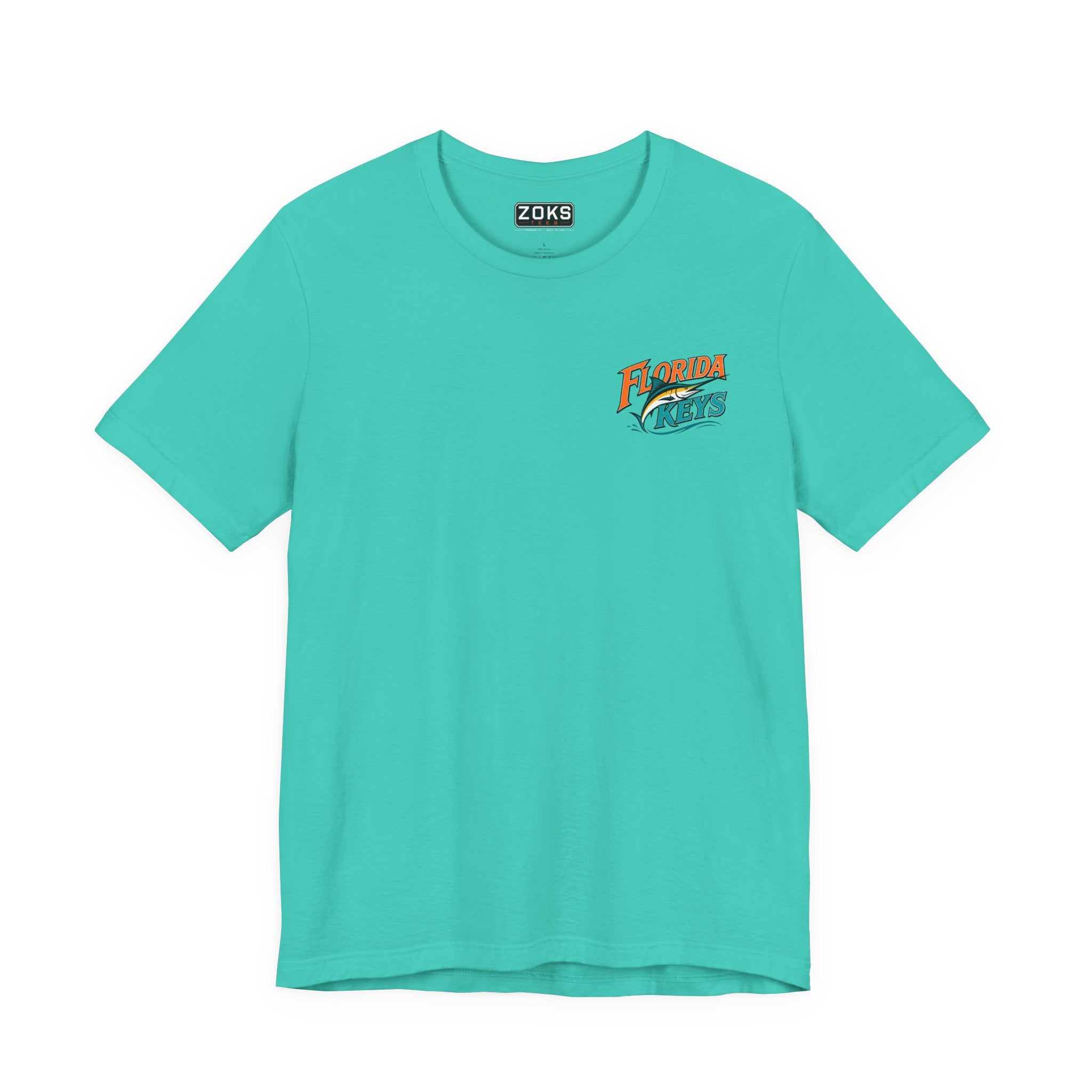 Florida Keys Marlin Sunset T-Shirt — Key West & Key Largo Fishing Tee
