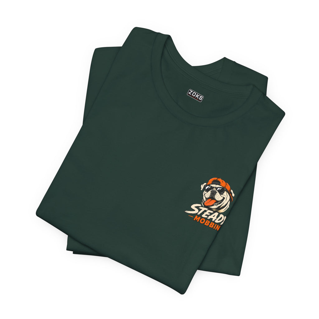 Steady Mobbin’ Bulldog Skateboard T-Shirt