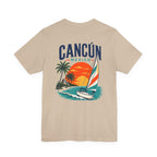 Cancún Mexico Sunset Sail T-Shirt — Beach Vacation Tee