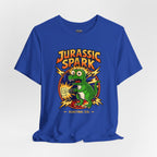 Jurassic Spark T‑Shirt — Retro Electric Dinosaur Graphic Tee