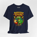Jurassic Spark T‑Shirt — Retro Electric Dinosaur Graphic Tee