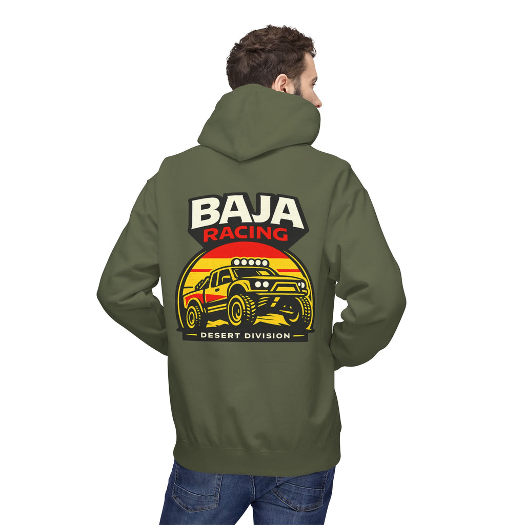Baja Racing Hoodie — Desert Off‑Road Truck Pullover