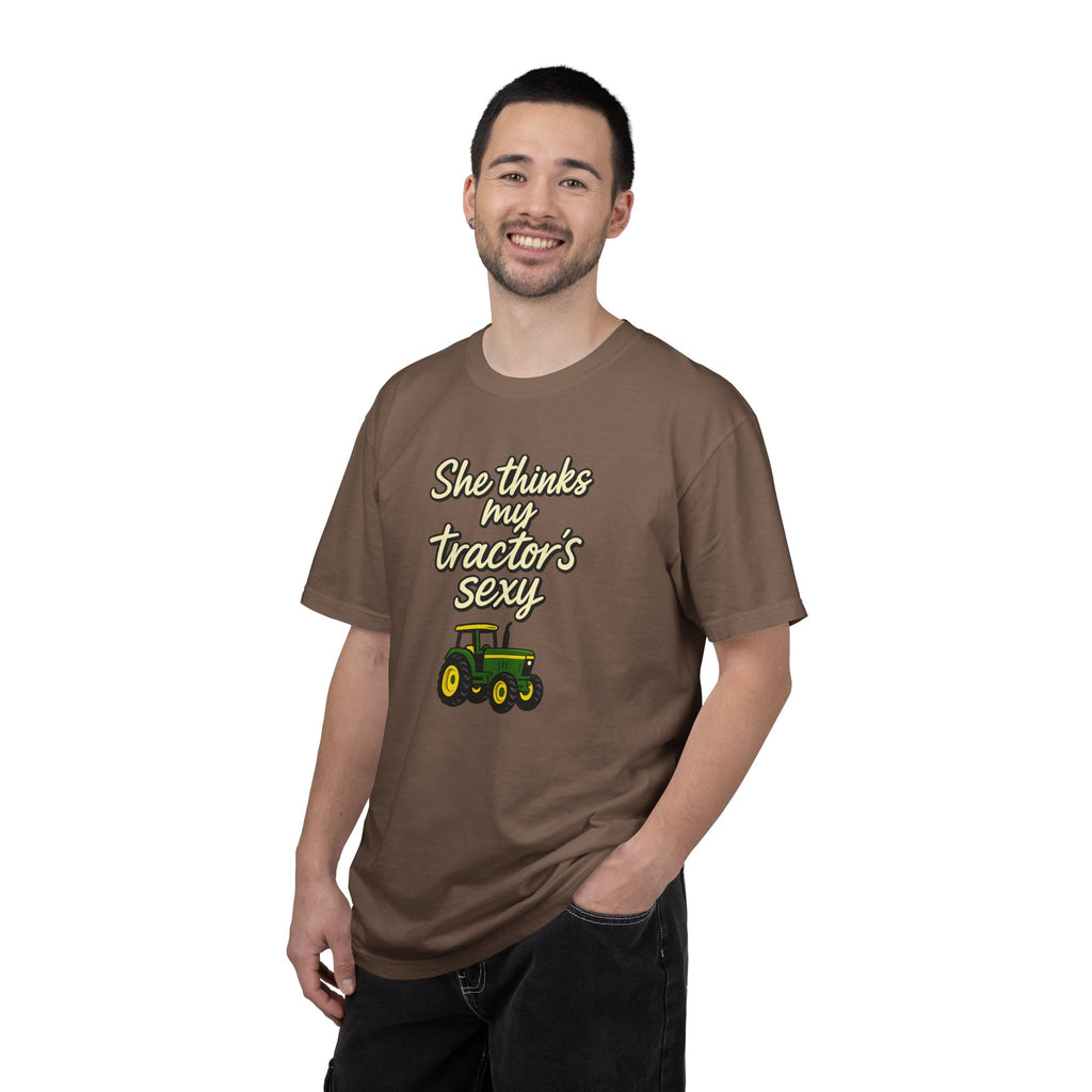 She Thinks My Tractor's Sexy T-shirt — Funny Farm Tractor Shirt