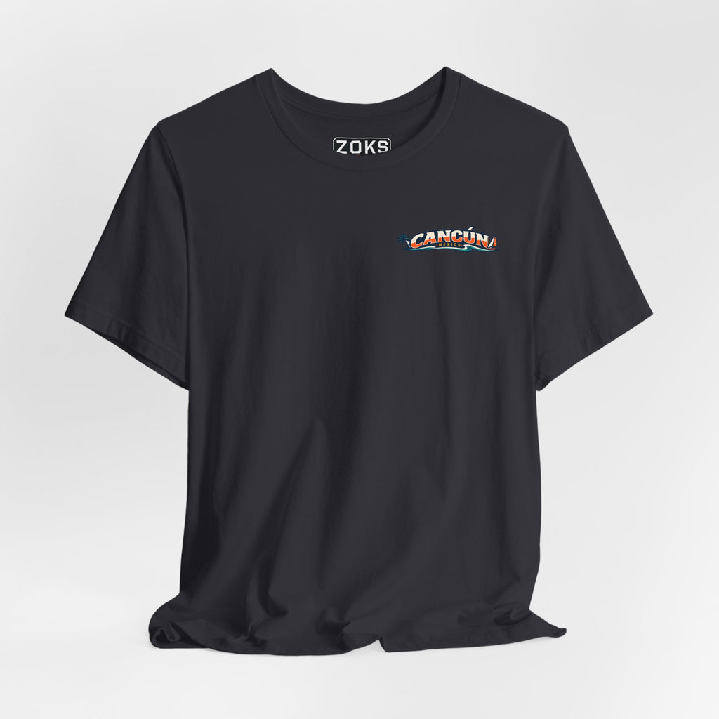 Cancún Sunset Sail Tee — Tropical Beach Vacation T-Shirt