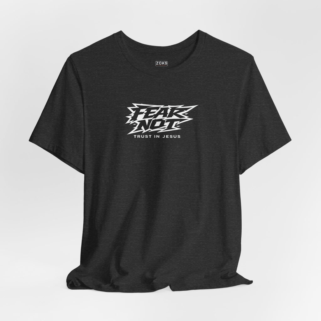 Fear Not - Trust in Jesus T-Shirt — Vintage Olive Christian Tee