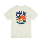 Maui Sail Sunset T-Shirt — Hawaii Palm Beach Vacation Tee