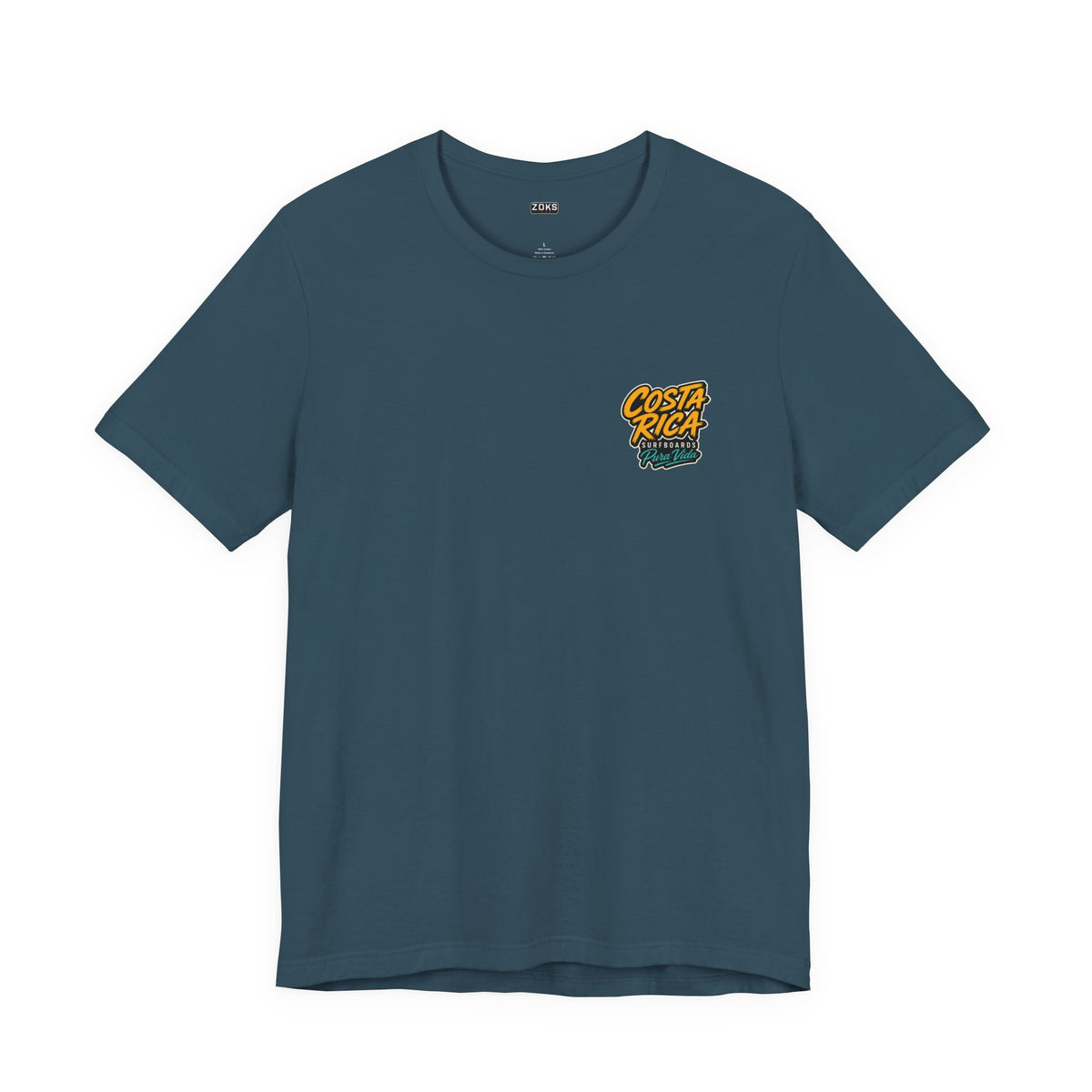 Pura Vida Sloth Beach Costa Rica T-Shirt – Retro Tropical Surf Graphic Tee