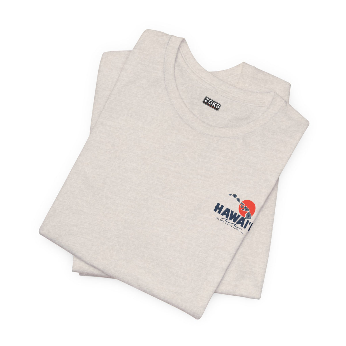 Hawai‘i Island Chain Supply Co. T-Shirt – Vintage Surf Map Graphic