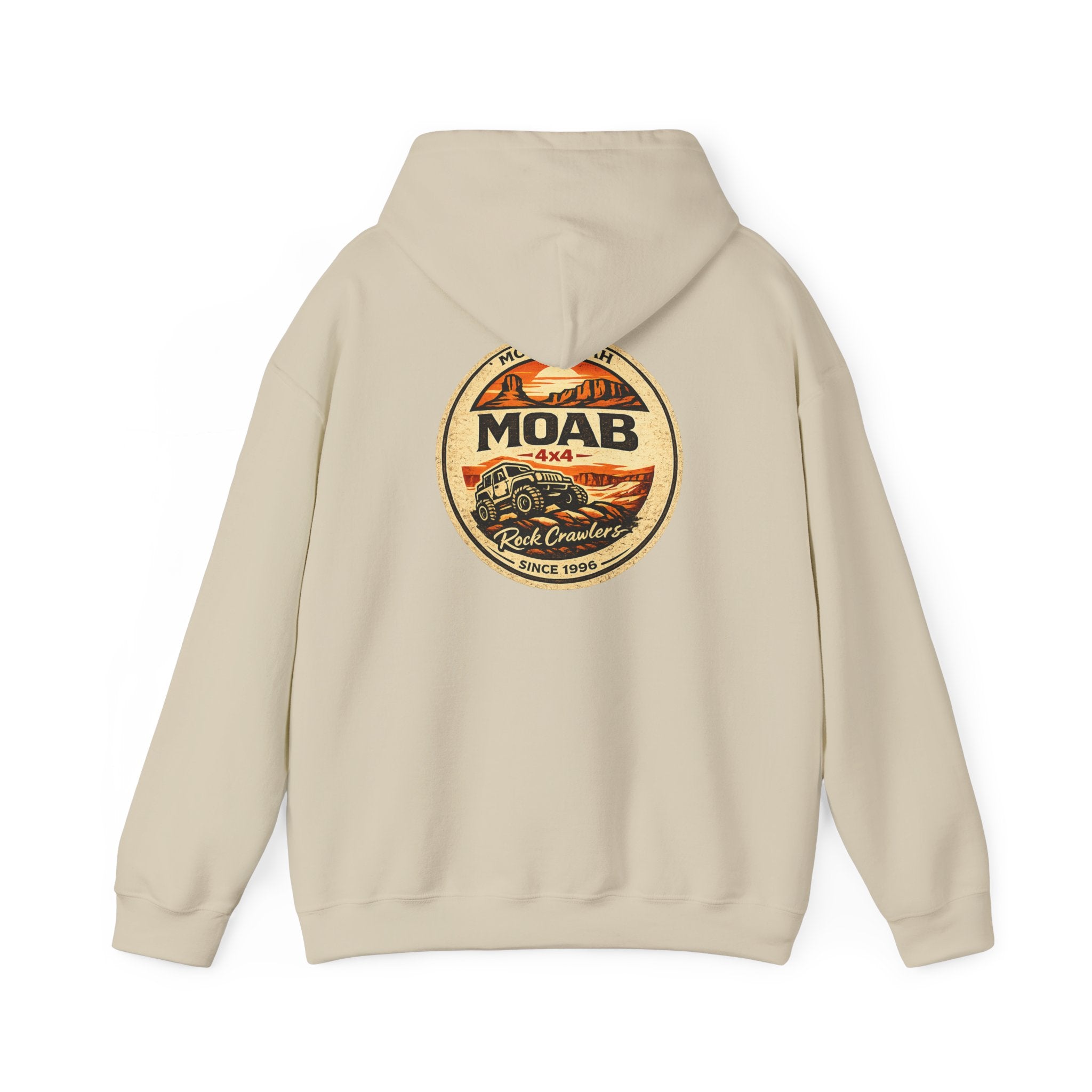 Moab 4x4 Off-Road Hoodie — Vintage Rock Crawler Pullover