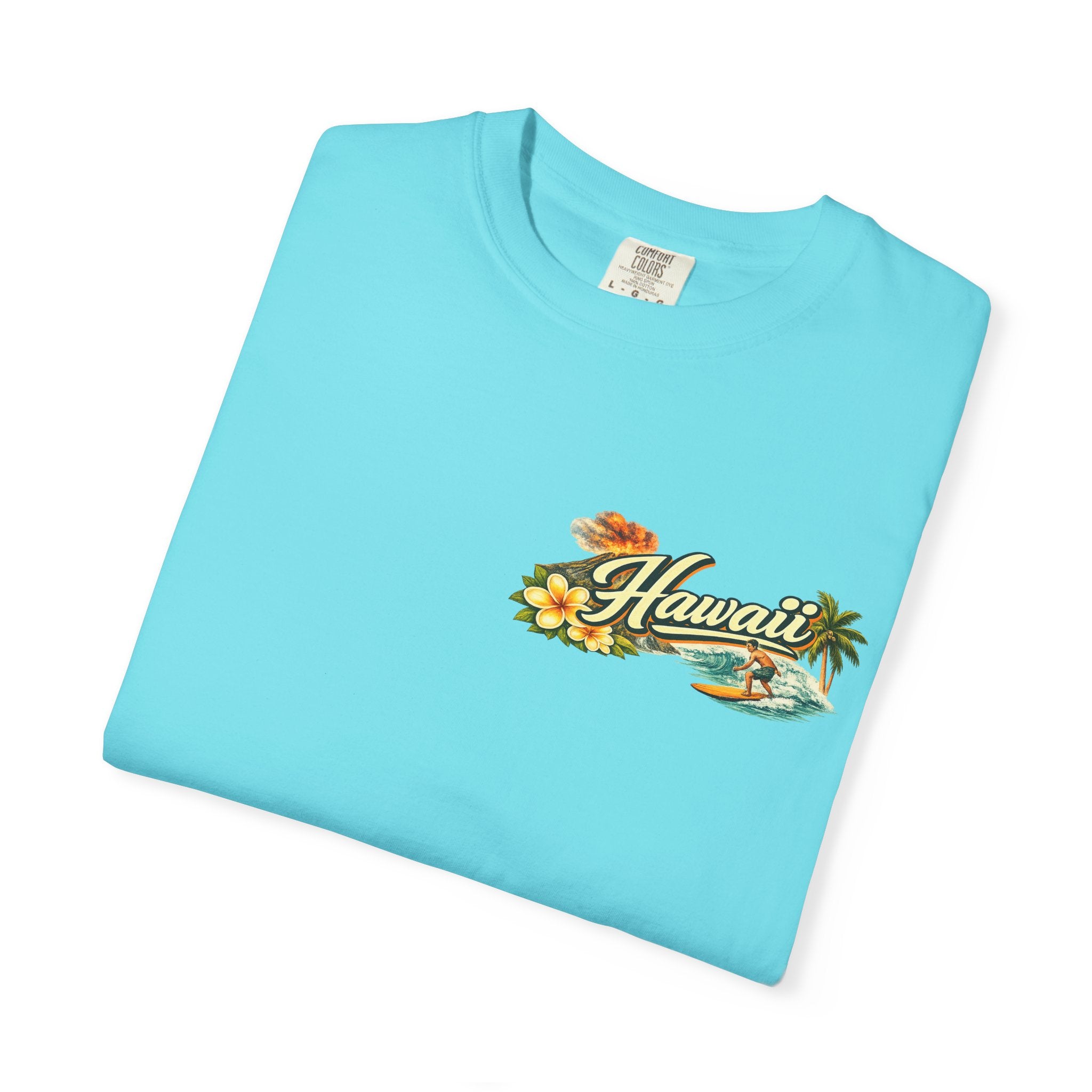 Hawaii Vintage Postcard T-Shirt — Paradise of the Pacific Graphic