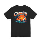 Cancún Sunset Sail Tee — Tropical Beach Vacation T-Shirt