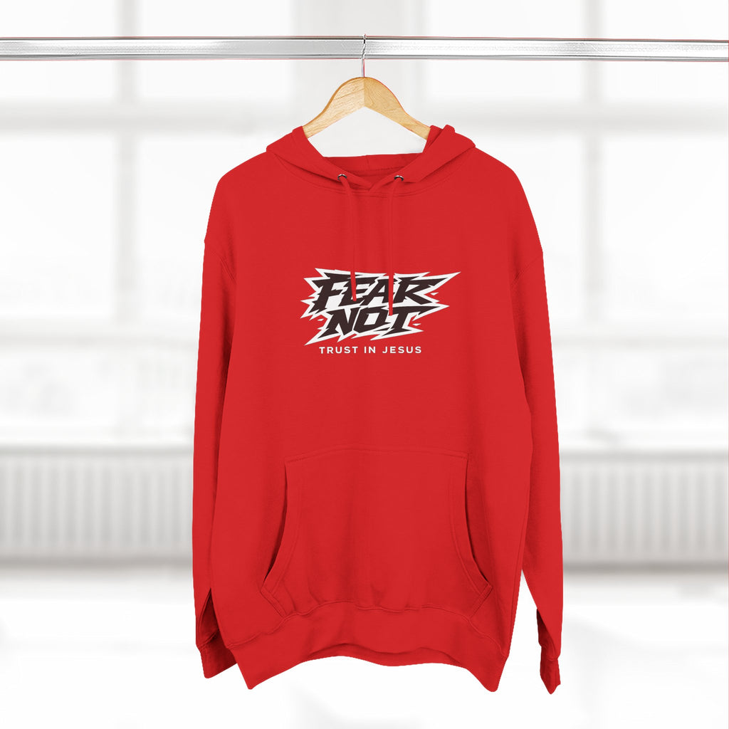 Fear Not Hoodie — "Trust in Jesus" Christian Graphic Hoodie