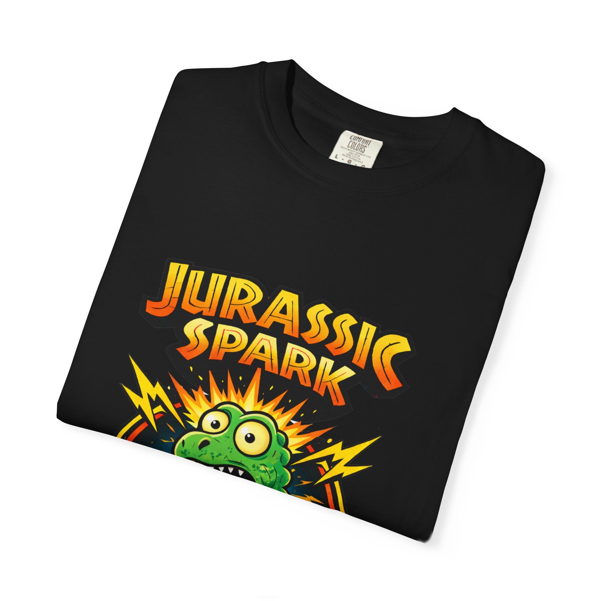 Jurassic Spark Retro Cartoon Dino T-Shirt