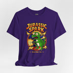Jurassic Spark T‑Shirt — Retro Electric Dinosaur Graphic Tee
