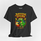 Jurassic Spark T‑Shirt — Retro Electric Dinosaur Graphic Tee