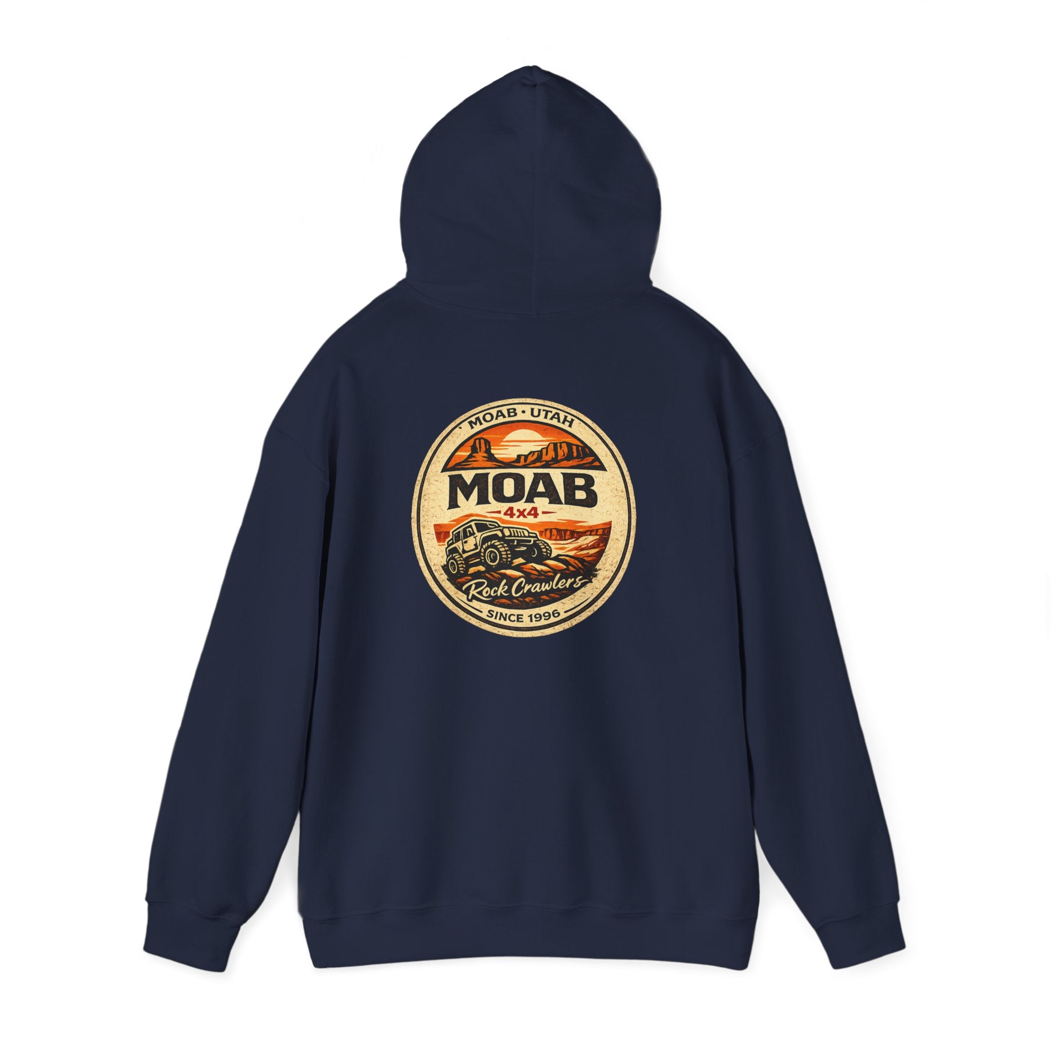 Moab 4x4 Off-Road Hoodie — Vintage Rock Crawler Pullover