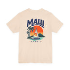 Maui Sail Sunset T-Shirt — Hawaii Palm Beach Vacation Tee
