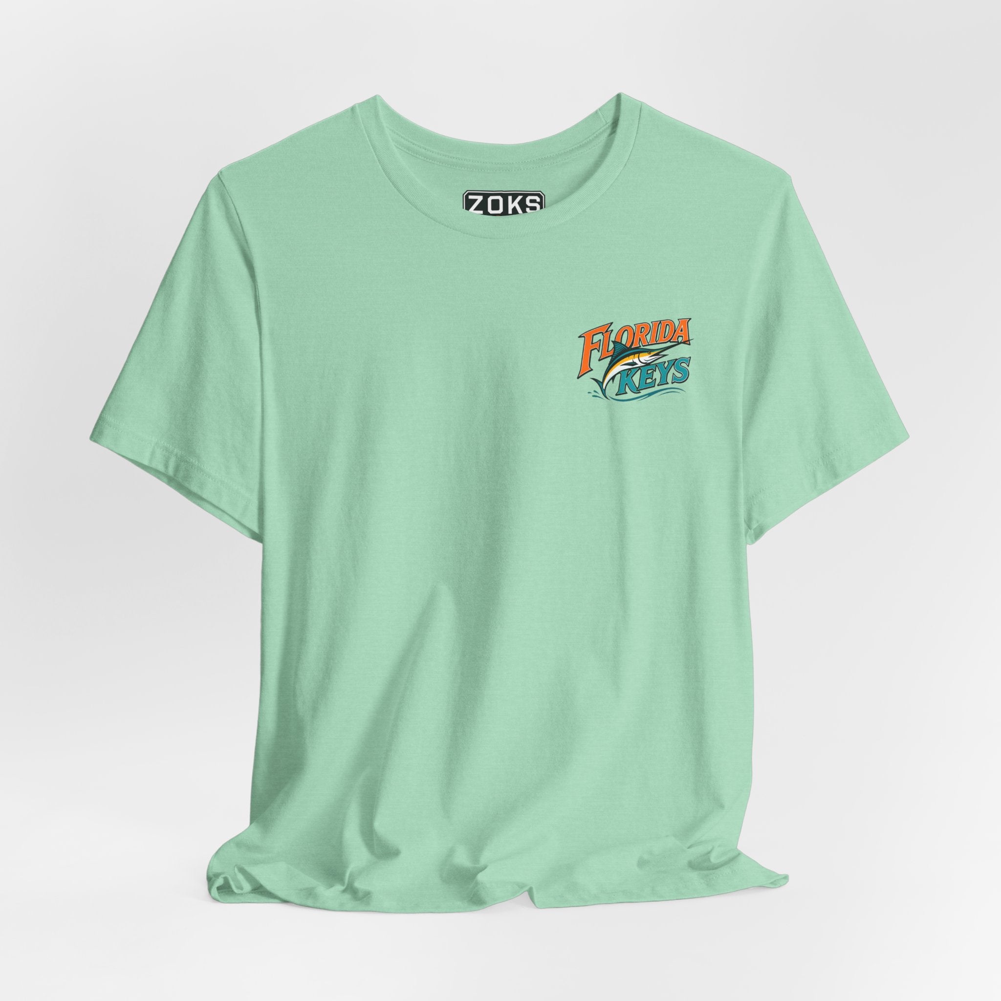 Florida Keys Marlin Sunset T-Shirt — Key West & Key Largo Fishing Tee