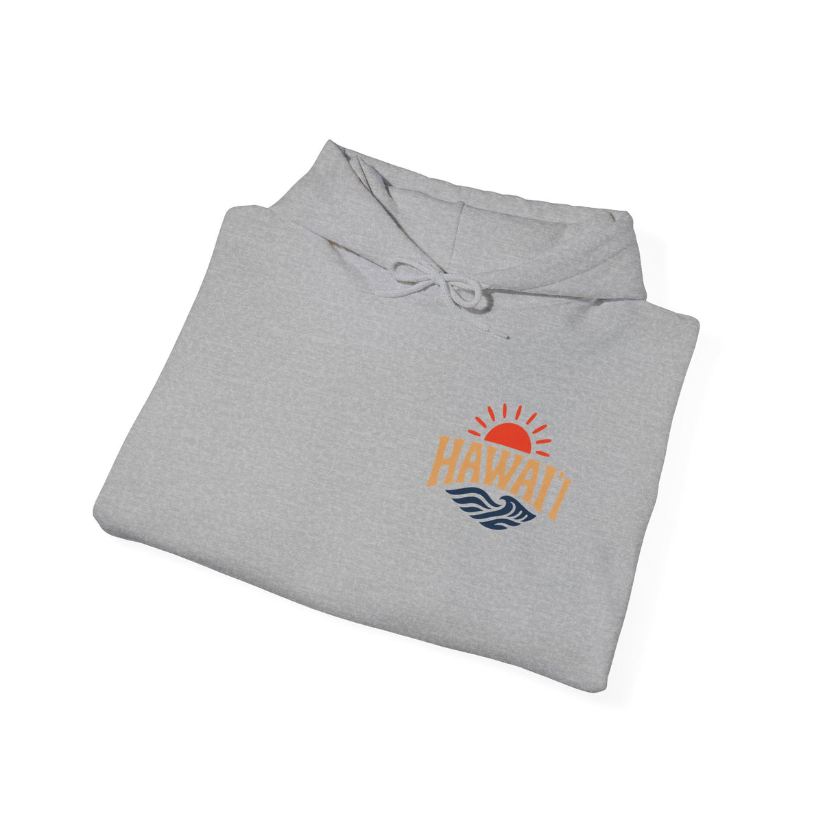 Hawai'i Lava Coast Surf Hoodie | Vintage Wave, Volcano & Palm Tree Graphic Sweatshirt
