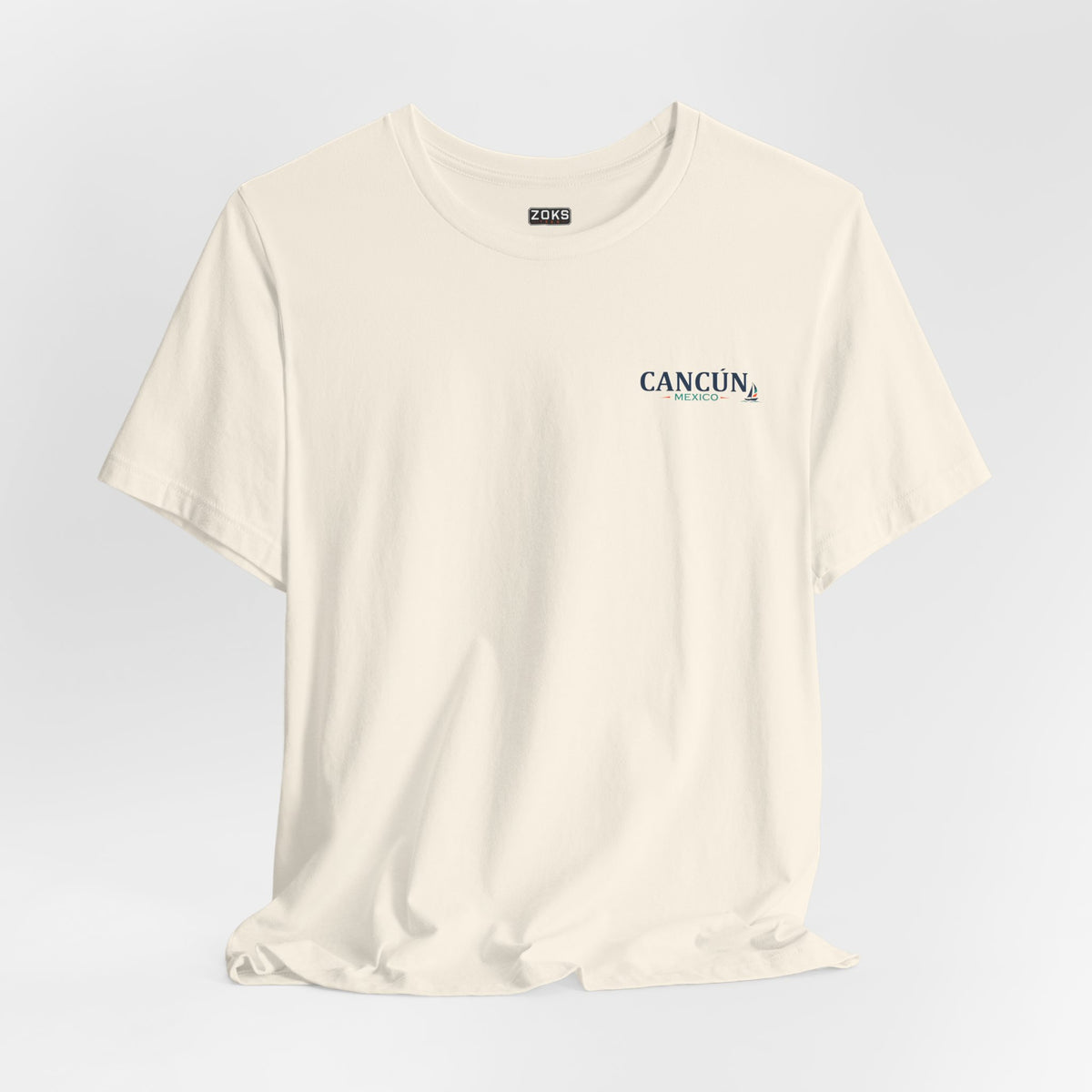 Cancún Mexico Sunset Sail T-Shirt — Beach Vacation Tee