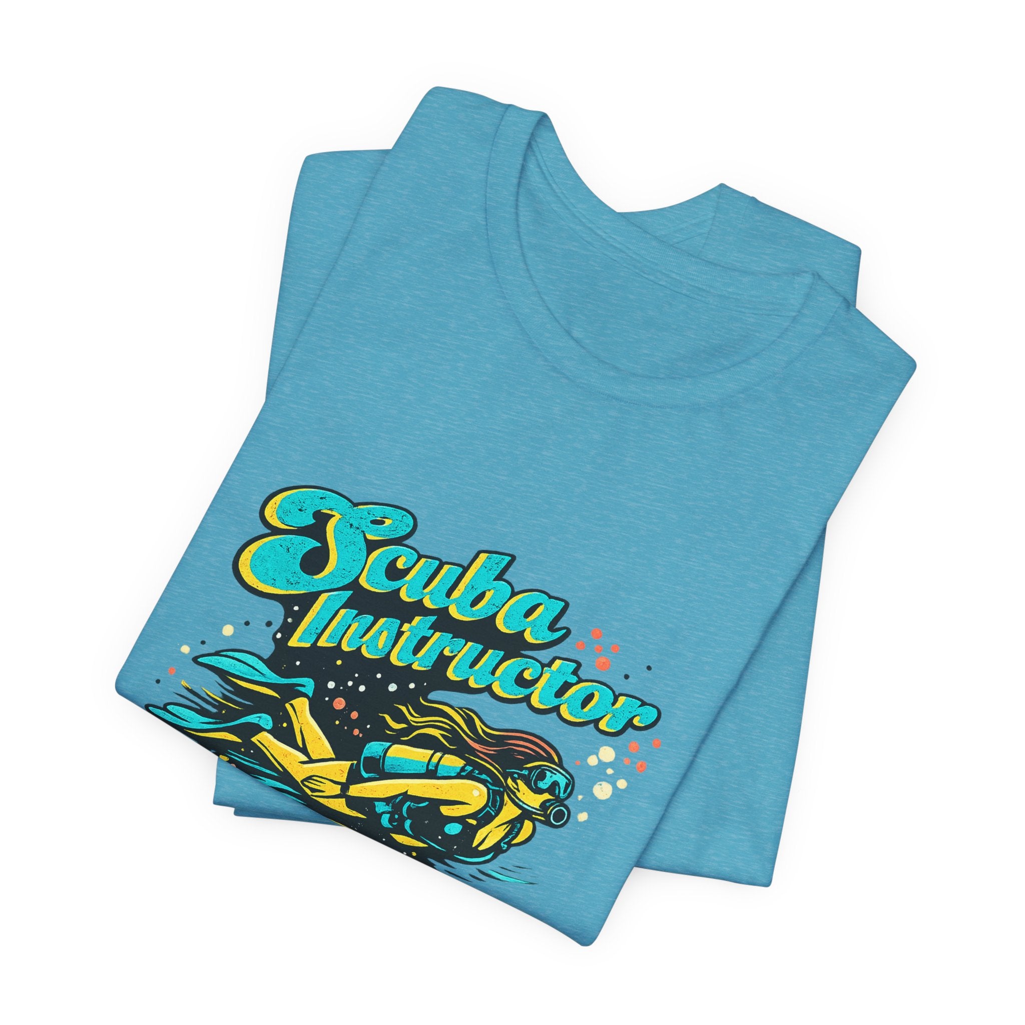 Scuba Instructor Dive Coach T‑Shirt — Retro Diving Tee for Scuba Lovers