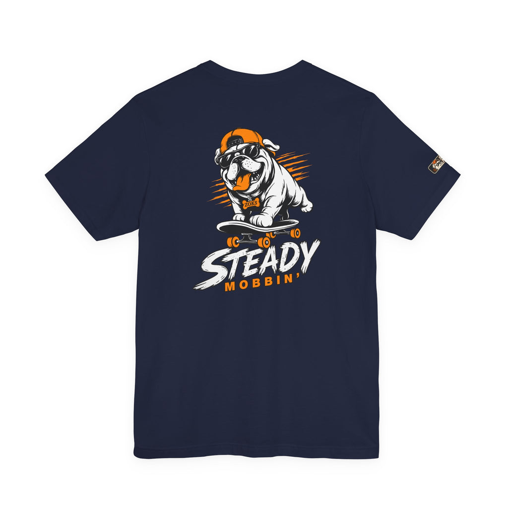 Steady Mobbin’ Bulldog Skateboard T-Shirt