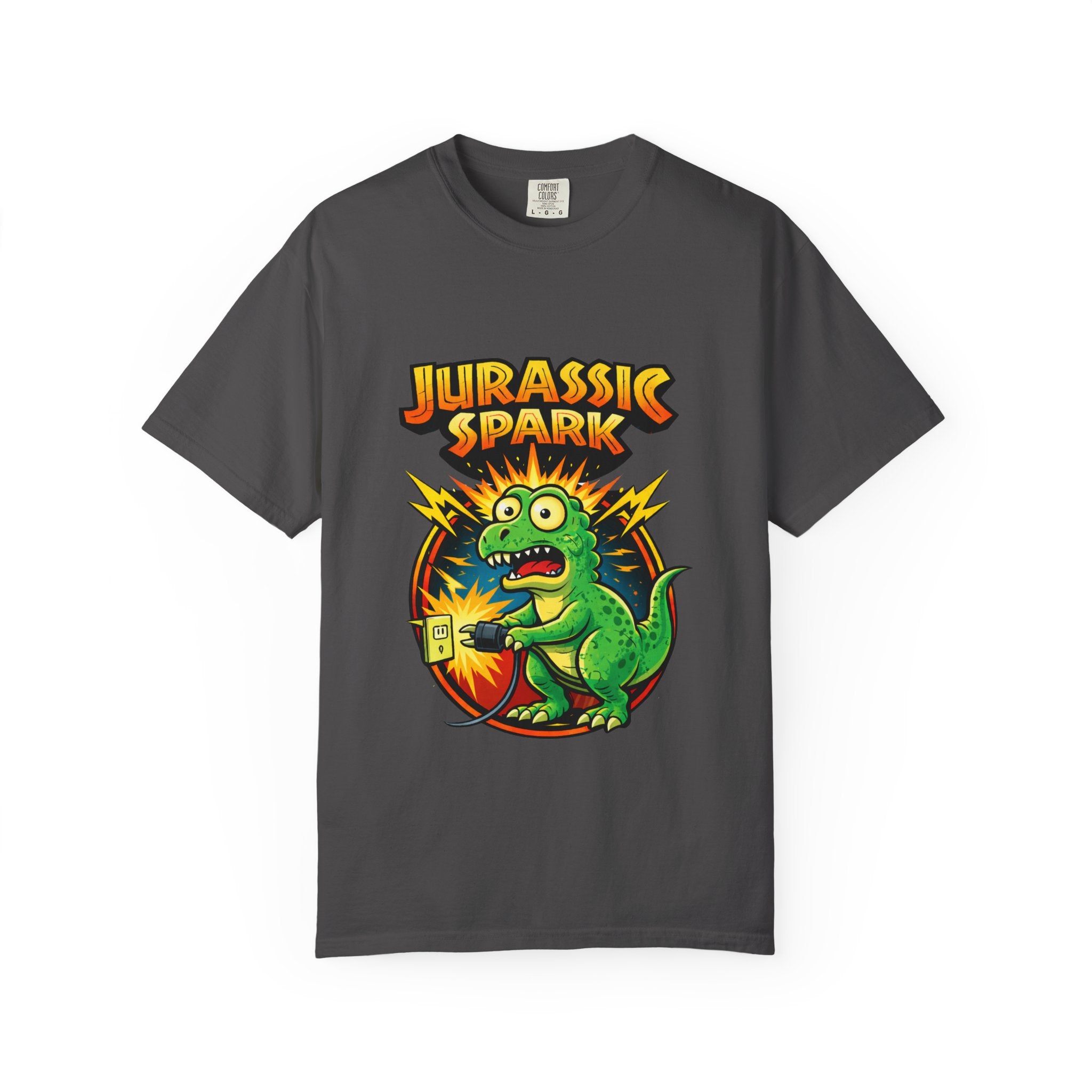 Jurassic Spark Retro Cartoon Dino T-Shirt