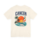 Cancún Mexico Sunset Sail T-Shirt — Beach Vacation Tee