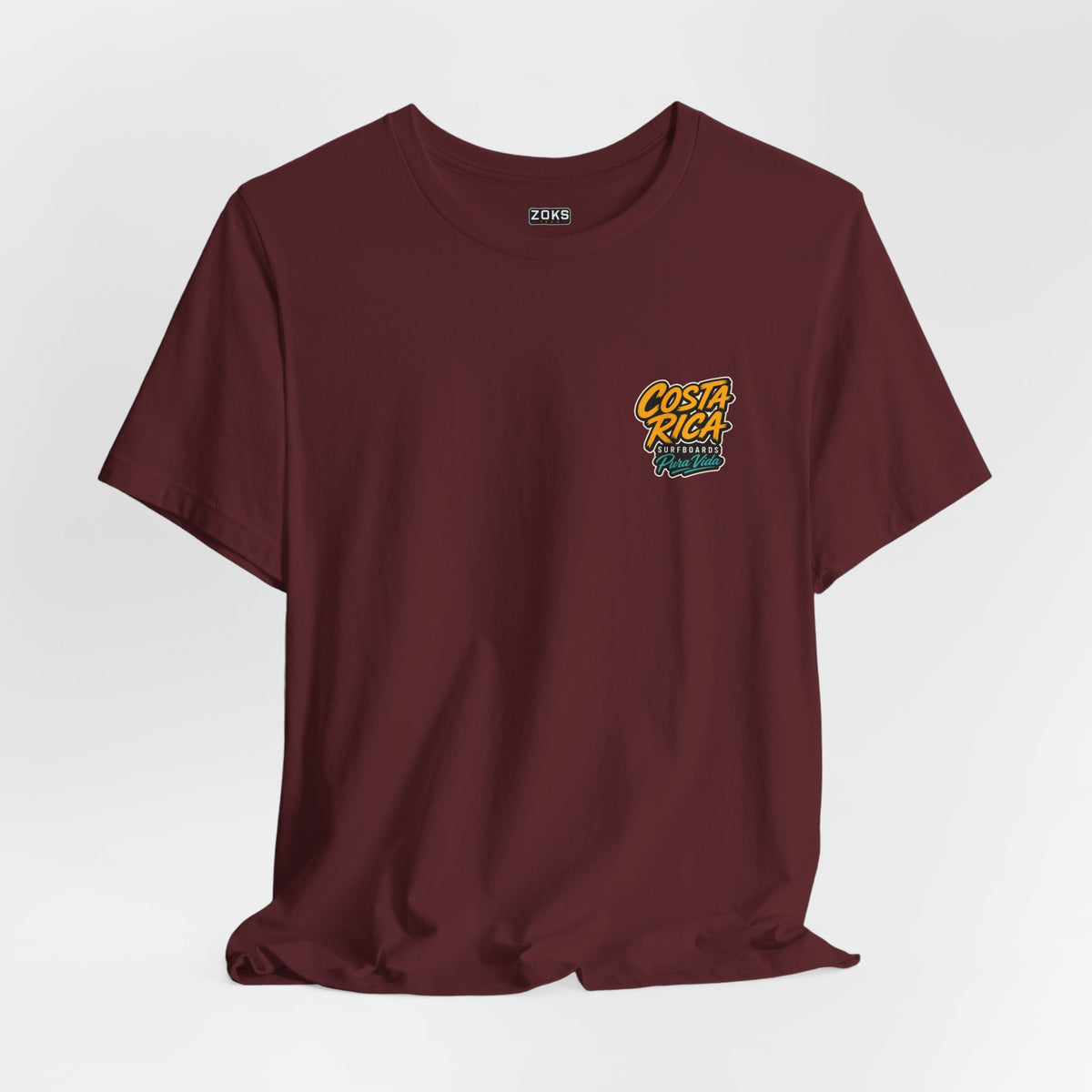 Pura Vida Sloth Beach Costa Rica T-Shirt – Retro Tropical Surf Graphic Tee