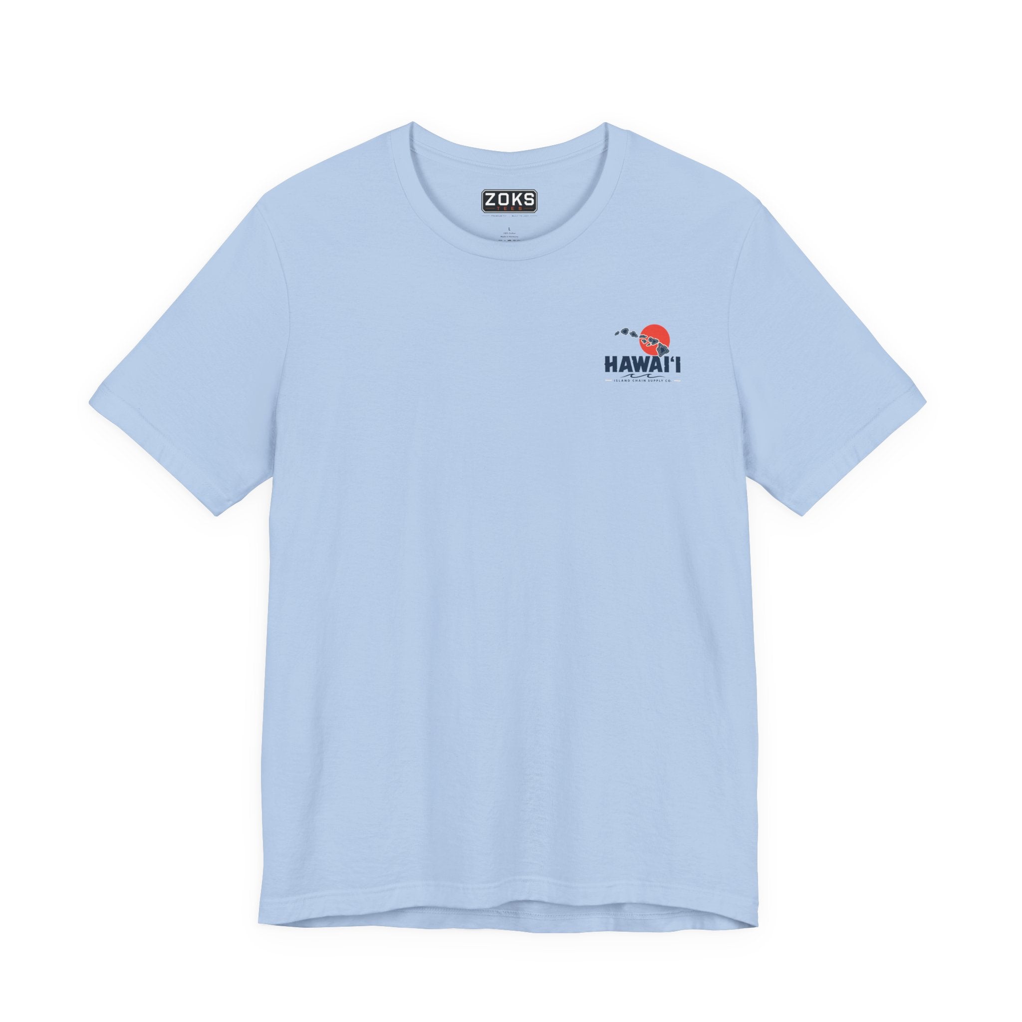 Hawai‘i Island Chain Supply Co. T-Shirt – Vintage Surf Map Graphic