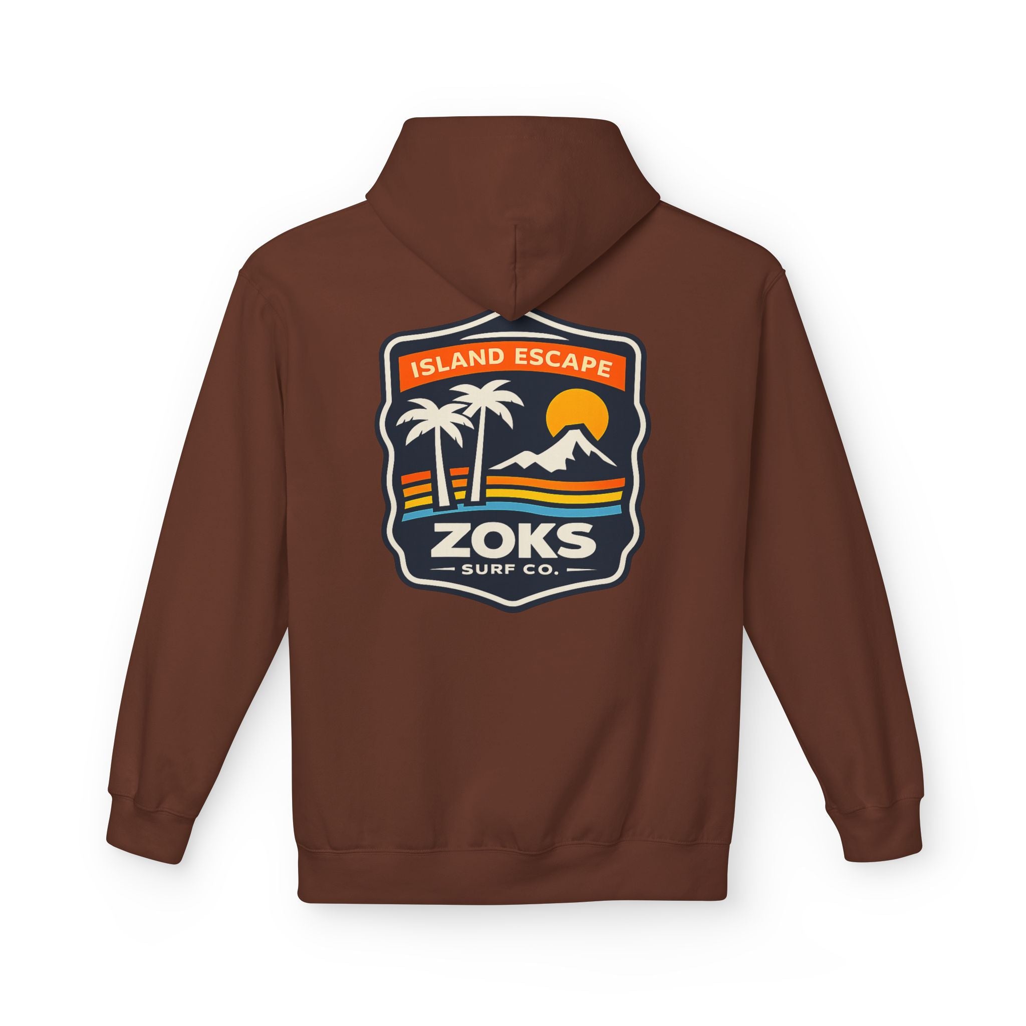 Island Escape Zoks Hoodie — Surf Co. Graphic Pullover