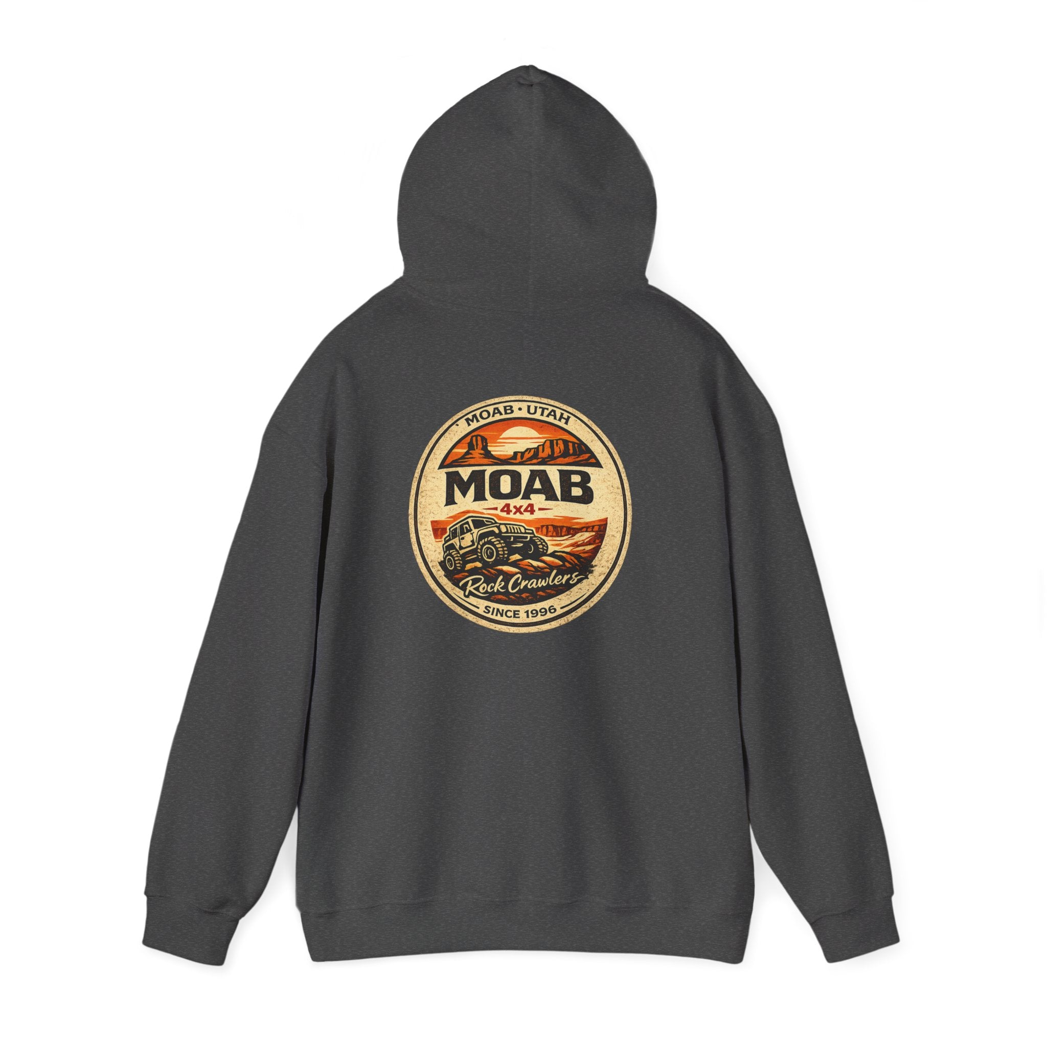 Moab 4x4 Off-Road Hoodie — Vintage Rock Crawler Pullover