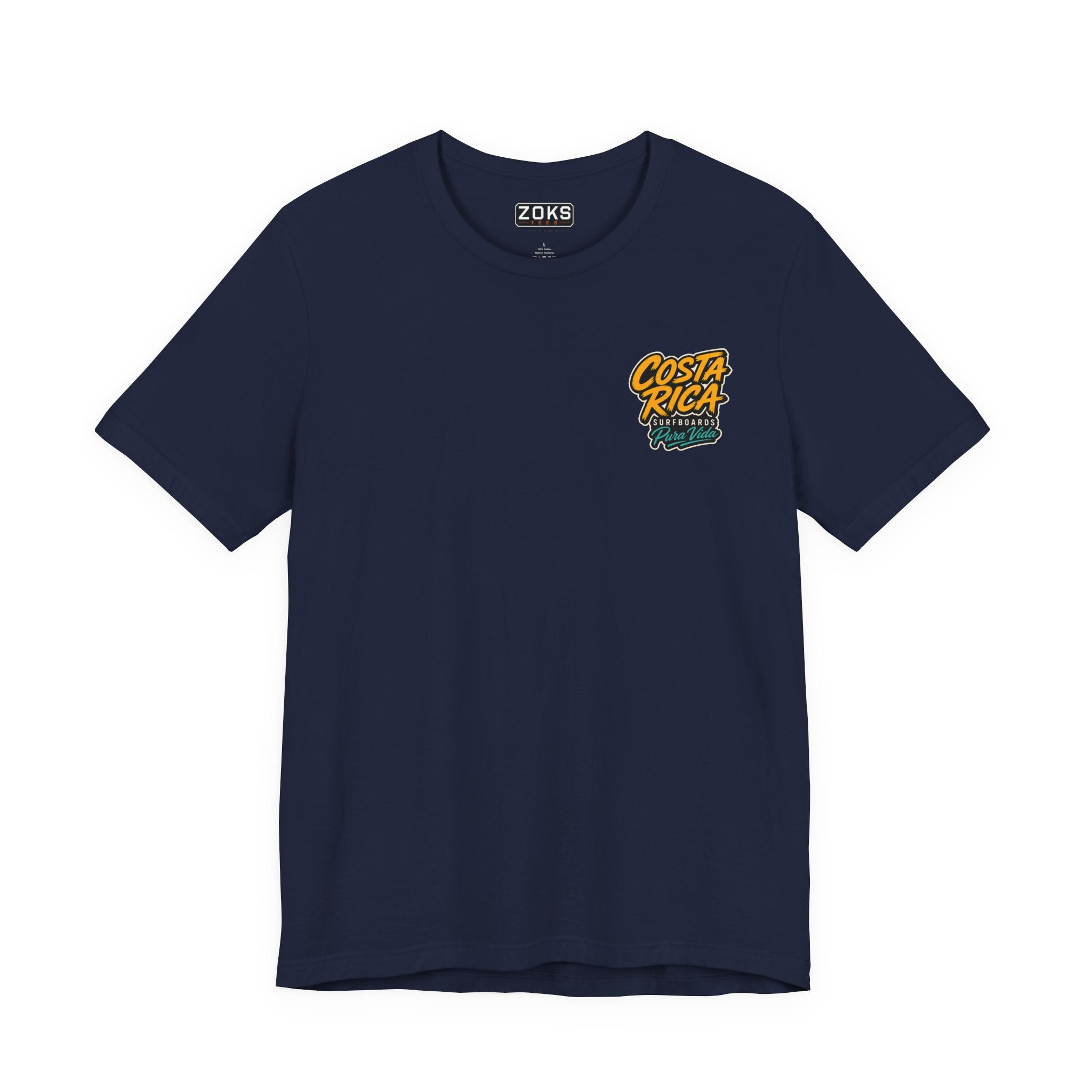 Pura Vida Sloth Beach Costa Rica T-Shirt – Retro Tropical Surf Graphic Tee