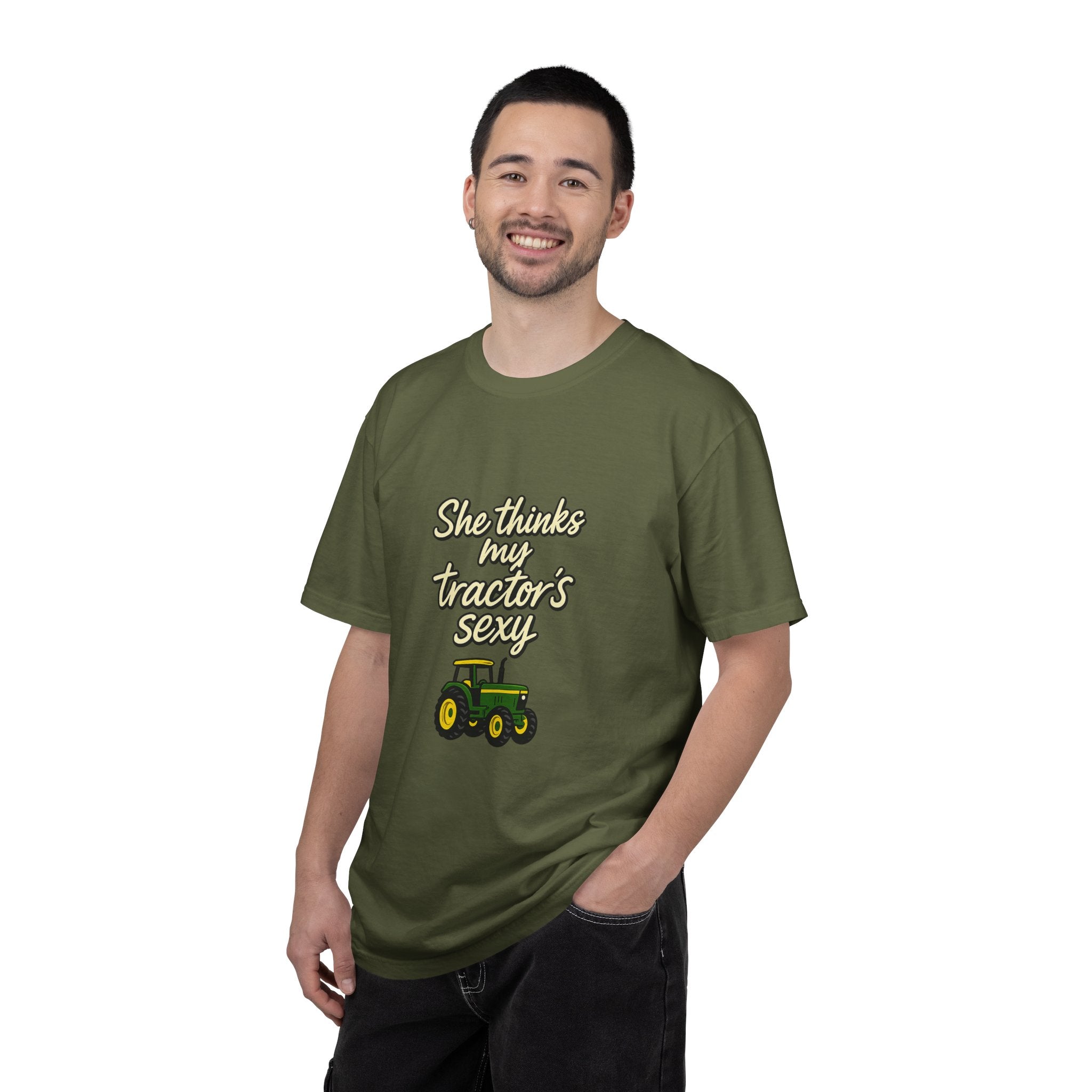 She Thinks My Tractor's Sexy T-shirt — Funny Farm Tractor Shirt