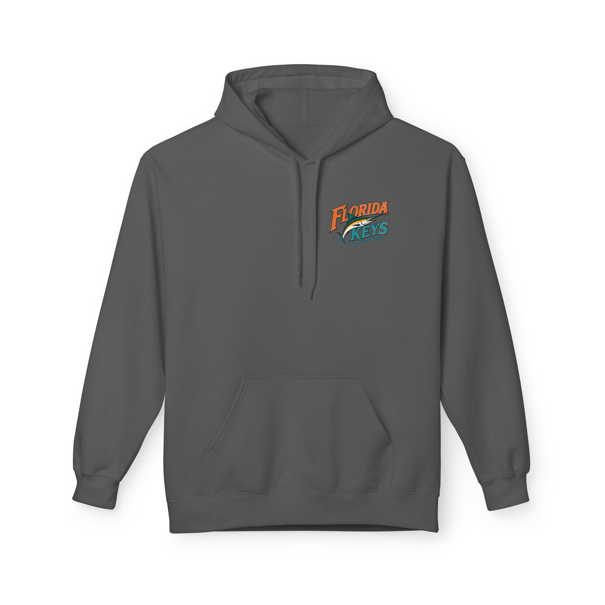 Florida Keys Fishing Hoodie — Key West Key Largo Sunset Marlin Design