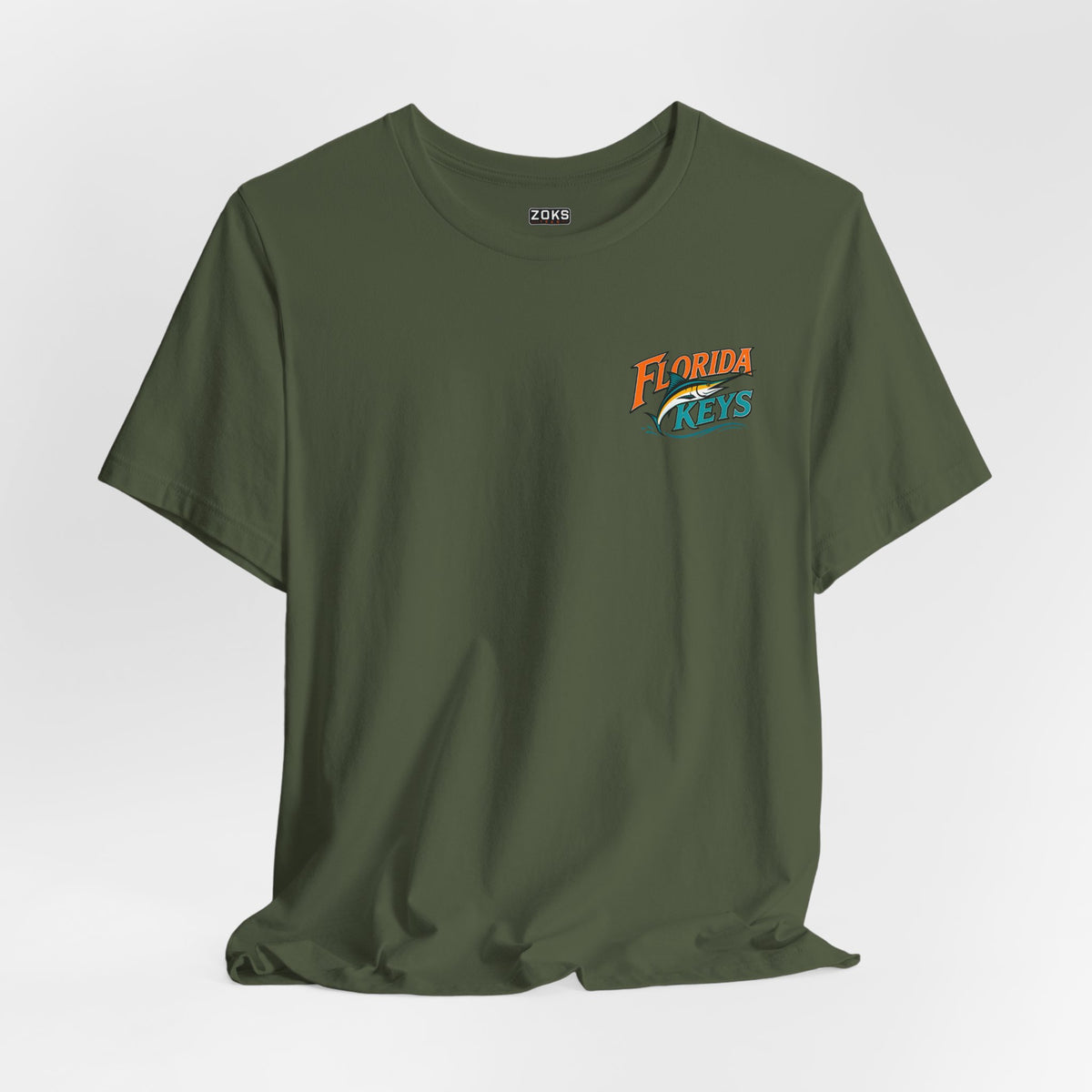 Florida Keys Marlin Sunset T-Shirt — Key West & Key Largo Fishing Tee