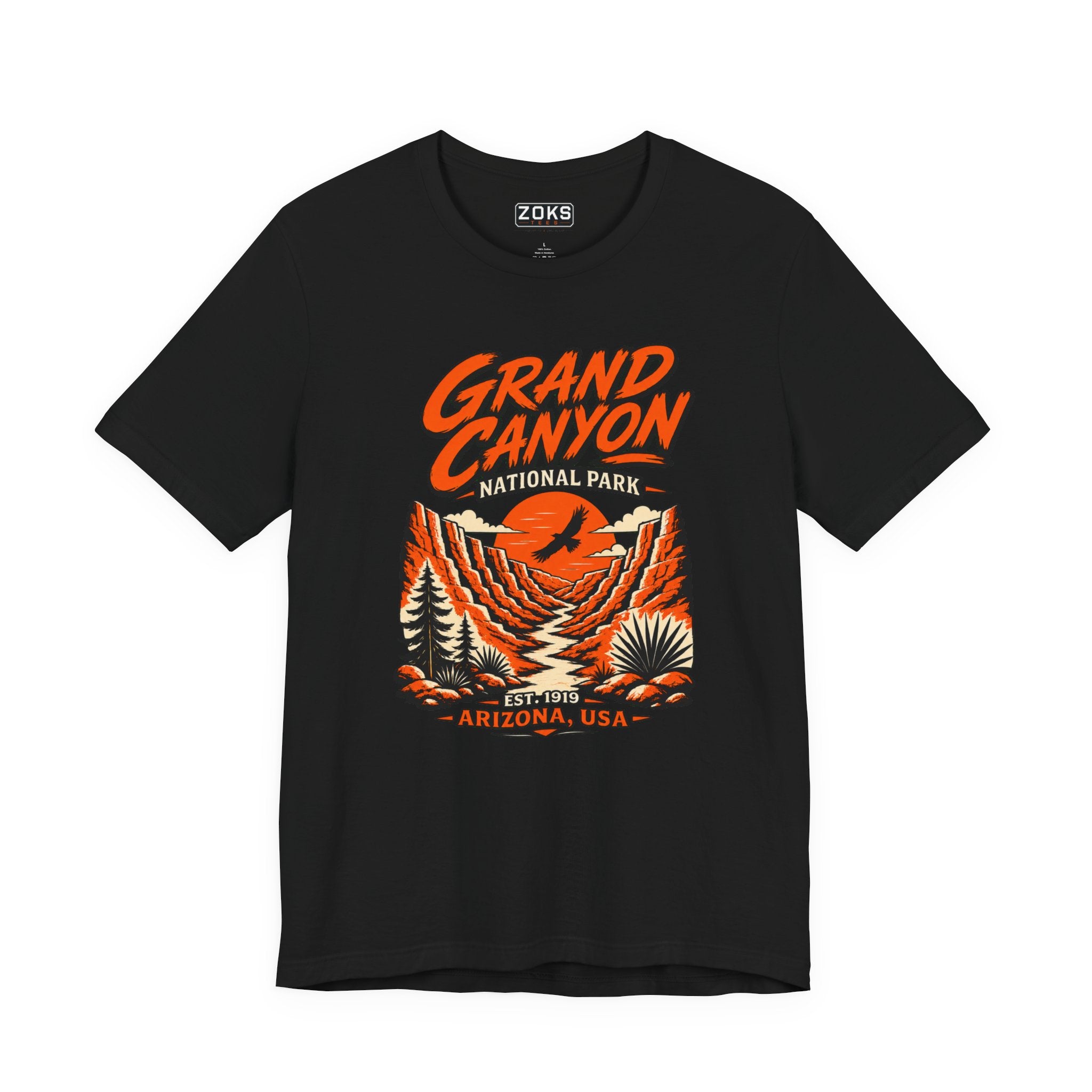 Grand Canyon National Park Tee — Retro Arizona Sunset Graphic T-Shirt