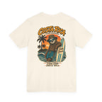 Costa Rica Surf Sloth T‑Shirt — Pura Vida Beach Tee