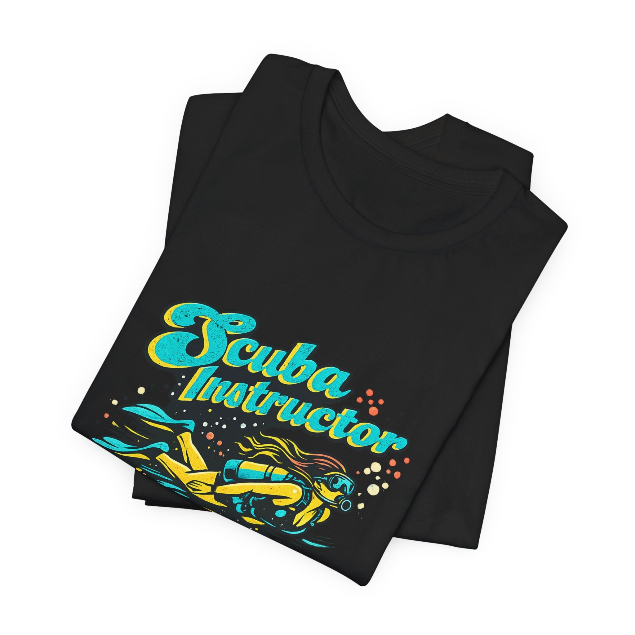 Scuba Instructor Dive Coach T‑Shirt — Retro Diving Tee for Scuba Lovers