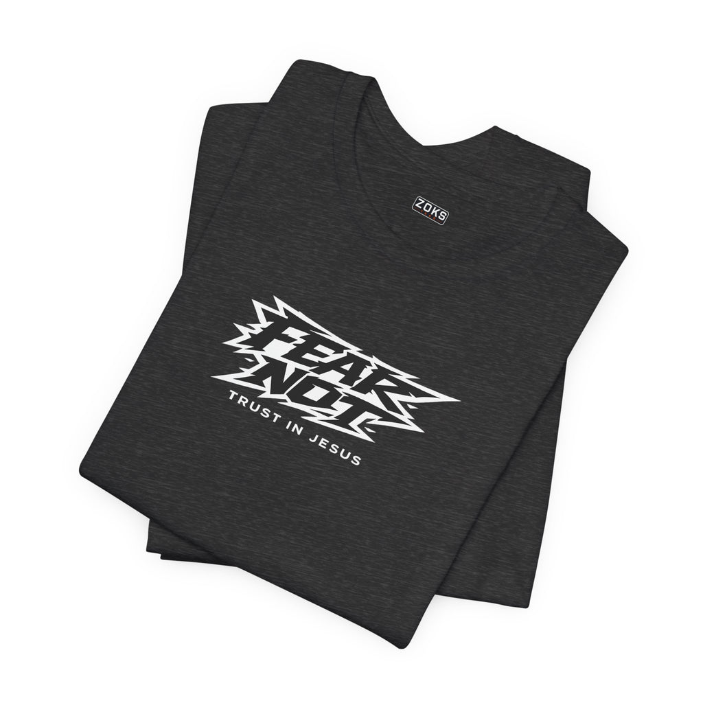 Fear Not - Trust in Jesus T-Shirt — Vintage Olive Christian Tee